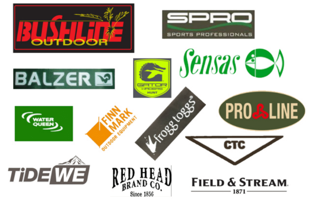 Fly fishing waders and outdoor customers